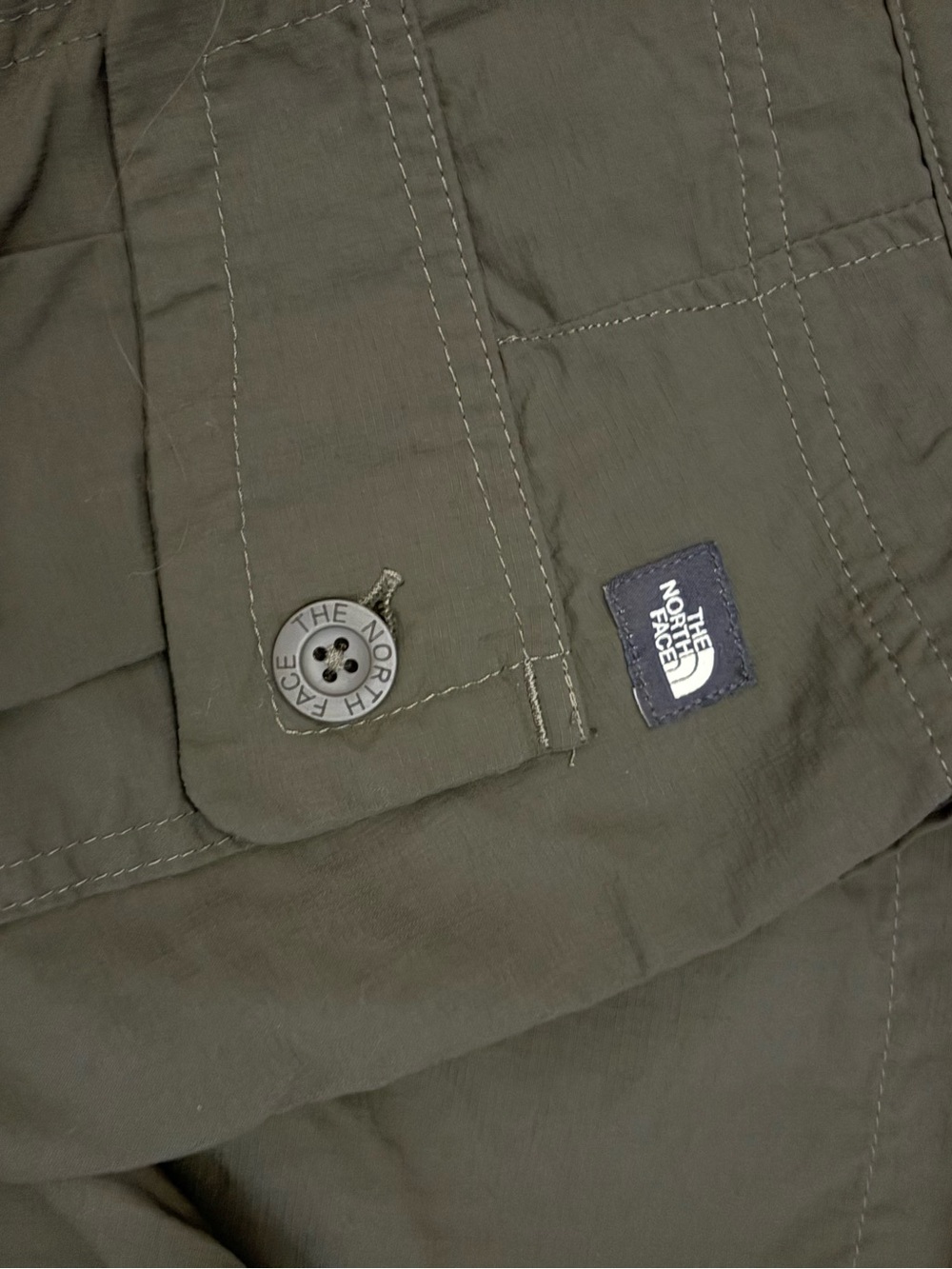 North face women’s hiking outdoor Pants - Dark Olive - Picture 3 of 4